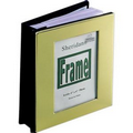 Elegance Frame Cover Brass Plated Album